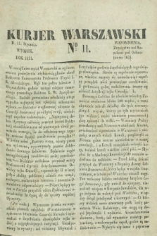 Kurjer Warszawski. 1831, № 11 (11 stycznia)
