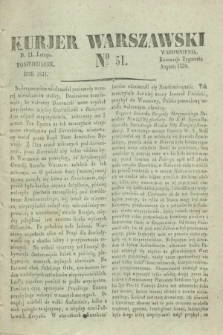 Kurjer Warszawski. 1831, № 51 (21 lutego)