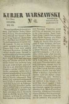 Kurjer Warszawski. 1831, № 61 (3 marca)