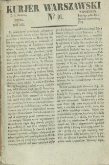 Kurjer Warszawski. 1831, № 95 (8 kwietnia)