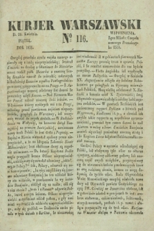 Kurjer Warszawski. 1831, № 116 (29 kwietnia)