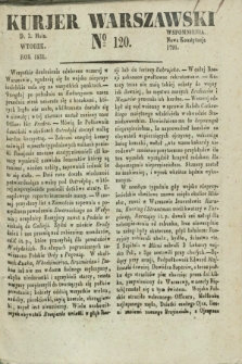 Kurjer Warszawski. 1831, № 120 (3 maja)