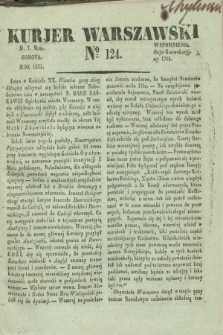 Kurjer Warszawski. 1831, № 124 (7 maja)