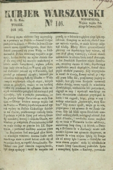 Kurjer Warszawski. 1831, № 146 (31 maja)