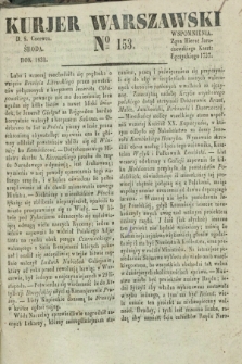 Kurjer Warszawski. 1831, № 153 (8 czerwca)