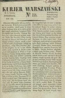 Kurjer Warszawski. 1831, № 158 (13 czerwca)