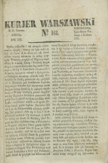 Kurjer Warszawski. 1831, № 163 (18 czerwca)