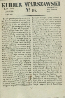 Kurjer Warszawski. 1831, № 168 (23 czerwca)