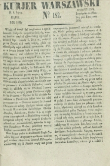 Kurjer Warszawski. 1831, № 182 (8 lipca)