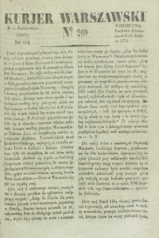 Kurjer Warszawski. 1831, № 269 (5 października)