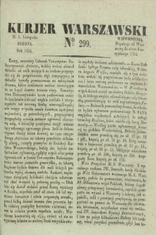 Kurjer Warszawski. 1831, № 299 (5 listopada)