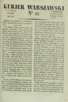 Kurjer Warszawski. 1831, № 302 (8 listopada)