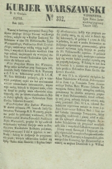 Kurjer Warszawski. 1831, № 332 (9 grudnia)