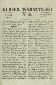 Kurjer Warszawski. 1831, № 338 (15 grudnia)