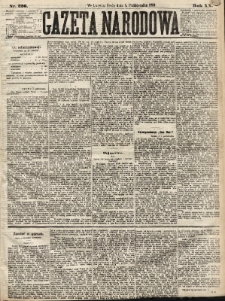 Gazeta Narodowa. 1881, nr 226