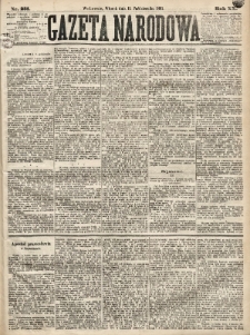 Gazeta Narodowa. 1881, nr 231