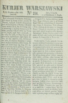 Kurjer Warszawski. 1834, № 256 (25 września)