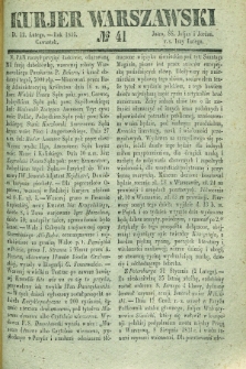 Kurjer Warszawski. 1835, № 41 (12 lutego)