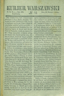Kurjer Warszawski. 1835, № 86 (30 marca)