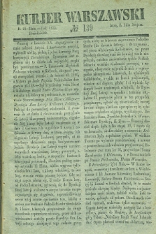 Kurjer Warszawski. 1835, № 139 (25 maja)
