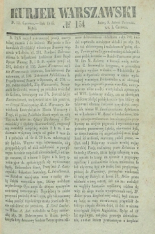 Kurjer Warszawski. 1835, № 154 (12 czerwca)