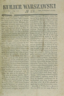 Kurjer Warszawski. 1835, № 171 (1 lipca)