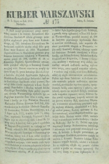 Kurjer Warszawski. 1835, № 175 (5 lipca)
