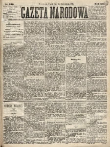 Gazeta Narodowa. 1881, nr 246