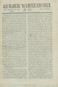 Kurjer Warszawski. 1835, № 235 (4 września)