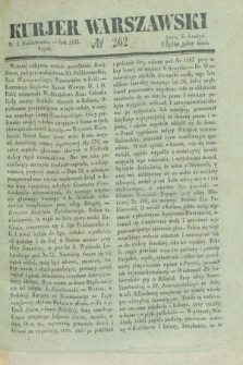 Kurjer Warszawski. 1835, № 262 (2 października)