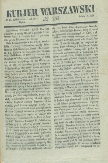 Kurjer Warszawski. 1835, № 283 (23 października)