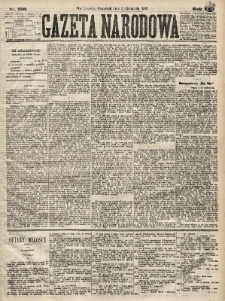 Gazeta Narodowa. 1881, nr 250