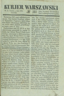 Kurjer Warszawski. 1835, № 343 (24 grudnia)