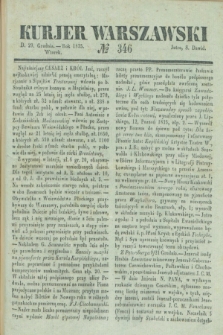 Kurjer Warszawski. 1835, № 346 (29 grudnia)