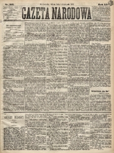 Gazeta Narodowa. 1881, nr 252