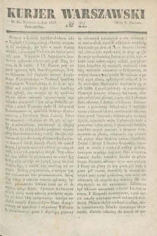 Kurjer Warszawski. 1837, № 22 (23 stycznia)