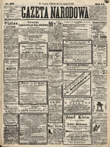 Gazeta Narodowa. 1881, nr 259