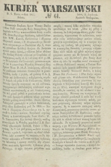Kurjer Warszawski. 1837, № 61 (4 marca)