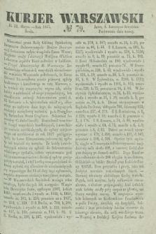 Kurjer Warszawski. 1837, № 79 (22 marca)