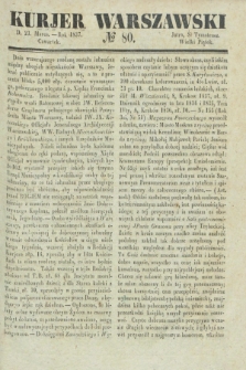 Kurjer Warszawski. 1837, № 80 (23 marca)