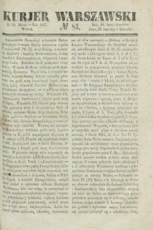 Kurjer Warszawski. 1837, № 83 (28 marca)