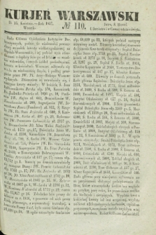 Kurjer Warszawski. 1837, № 110 (25 kwietnia)