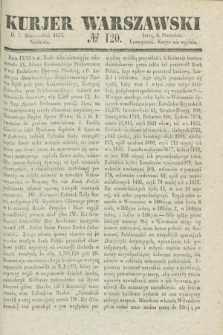 Kurjer Warszawski. 1837, № 120 (7 maja)