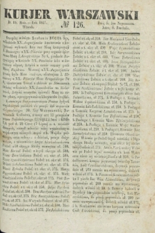 Kurjer Warszawski. 1837, № 126 (16 maja)