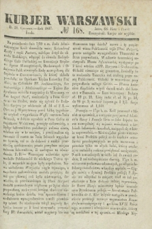 Kurjer Warszawski. 1837, № 168 (28 czerwca)