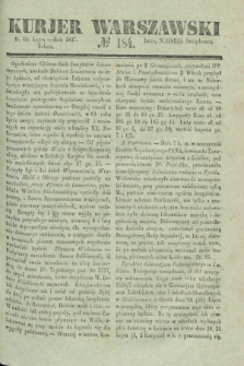 Kurjer Warszawski. 1837, № 184 (15 lipca)