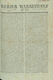 Kurjer Warszawski. 1837, № 190 (21 lipca)