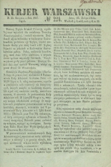 Kurjer Warszawski. 1837, № 224 (25 sierpnia)
