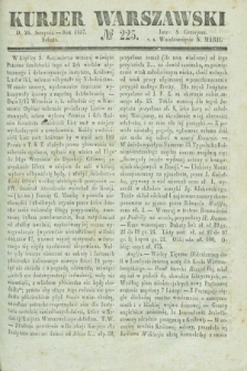 Kurjer Warszawski. 1837, № 225 (26 sierpnia)