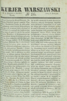 Kurjer Warszawski. 1837, № 235 (5 września)